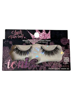 Ioni Lash Par-tay – Wispy Natural Cluster Flare Faux Mink Lashes